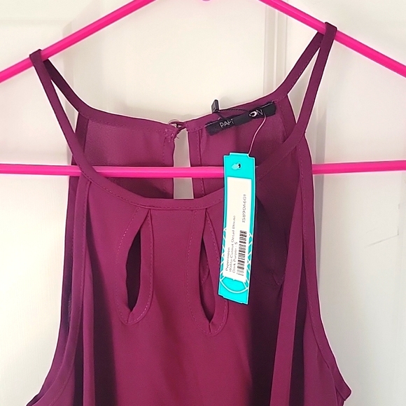 Papermoon keyhole camisole style blouse - Picture 2 of 2